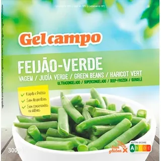 Feijão Verde Redondo embalagem 300 g - Gelcampo