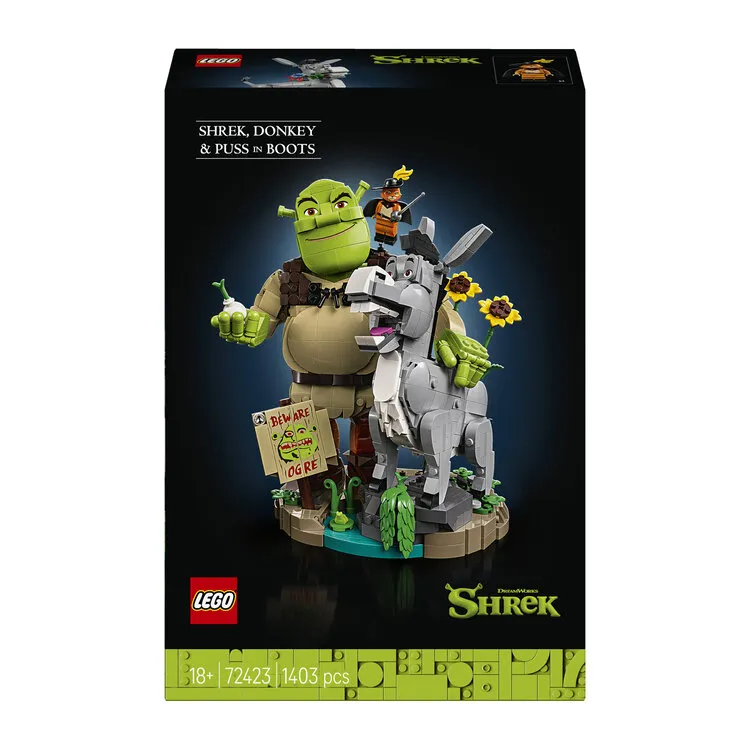 LEGO SHREK BURRO E GATO 72423