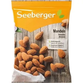 Amêndoas com Pele 200 g - Seeberger