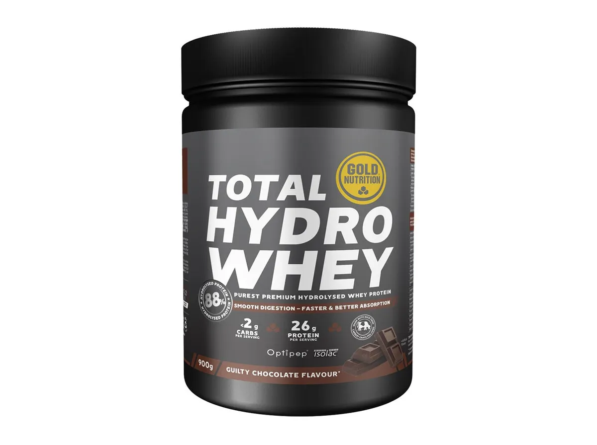Proteina Goldnutrition total hydro whey chocolate 900 g