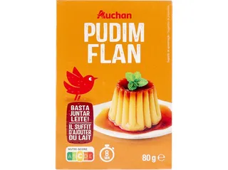 Pudim Auchan flan 80 g