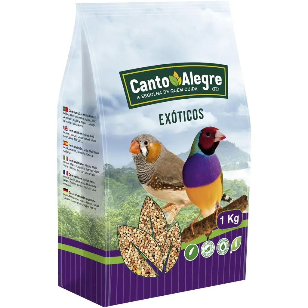 Mistura para exóticos