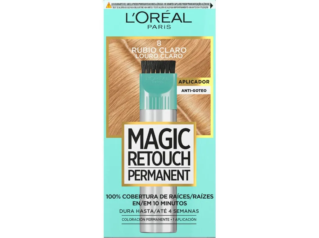 Coloração Magic Retouch permanente 8 louro claro 1 un