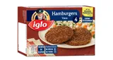 Hambúrgueres Iglo vaca sem glúten 4 unidades 320 g