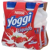 Iogurte Líquido Morango Yoggi 4x160g
