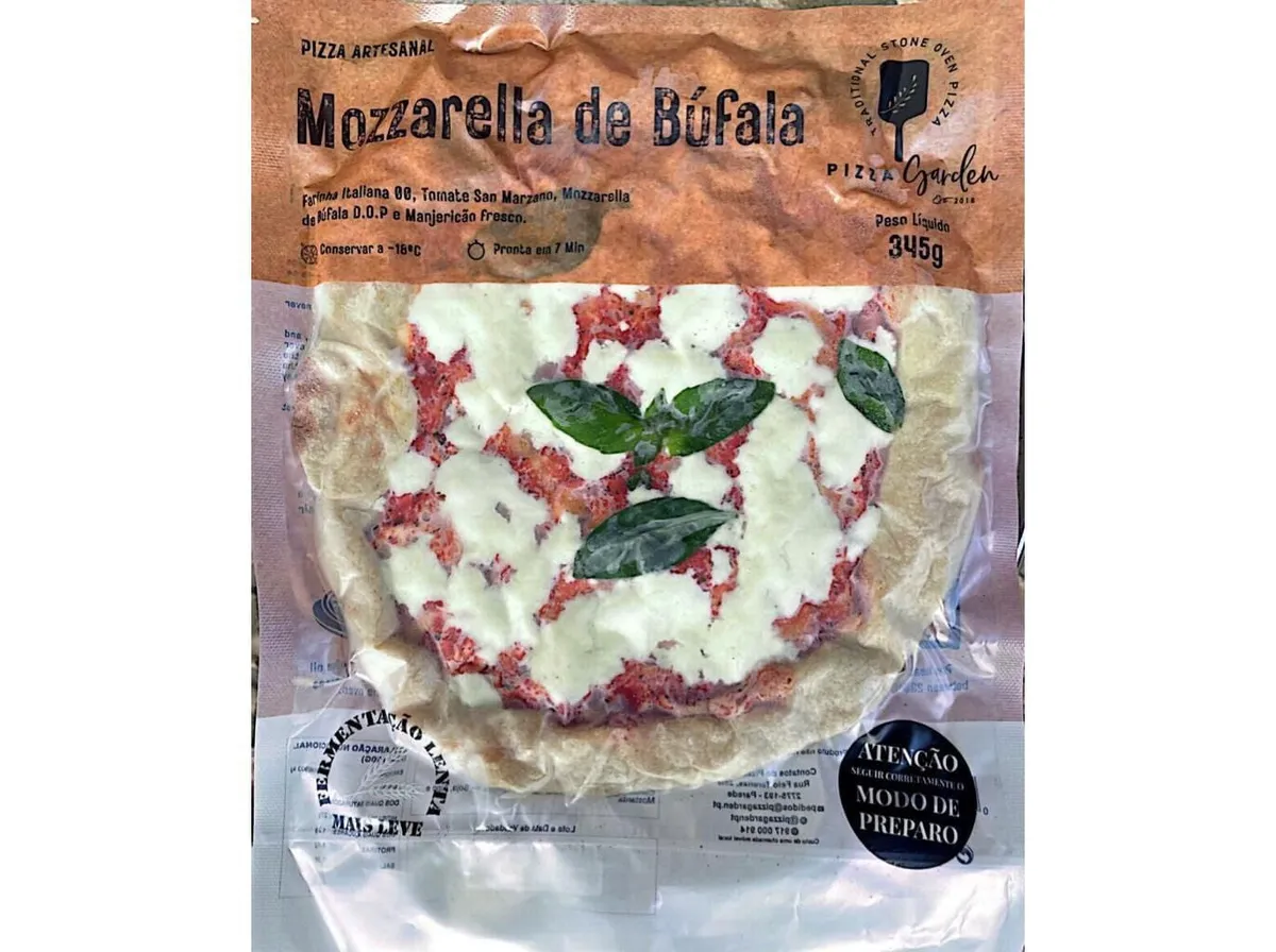 Pizza Garden mozzarella de búfala 345 g