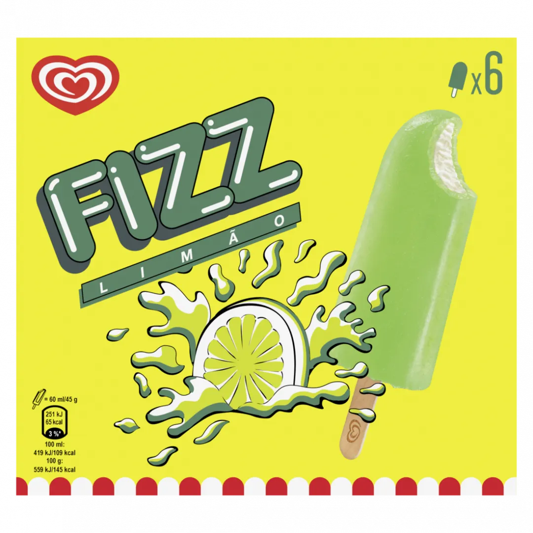 Gelado Fizz Limão