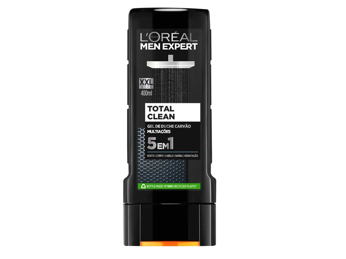 Gel MEN Expert de banho total clean 400 ml