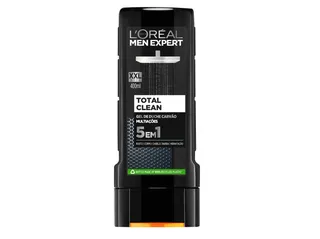 gel men expert de banho total clean 400ml