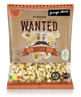 Pipocas Doces Pingo Doce