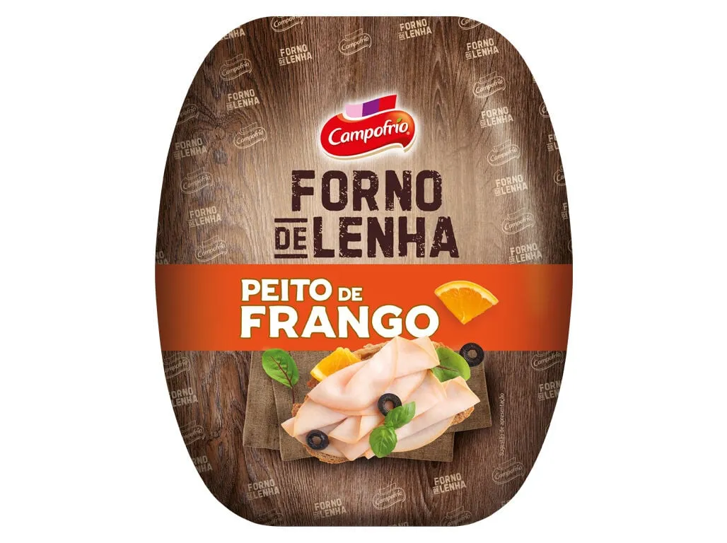 Fiambre peito de frango Campofrio forno a lenha kg