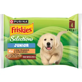Comida Húmida para Cão Júnior Frango Purina Friskies