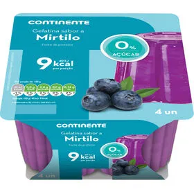Gelatina Pronta Mirtilo sem Açúcar Continente