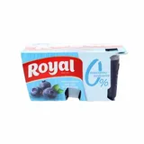 Gelatina de Mirtilo 10kcal Royal 4x90g