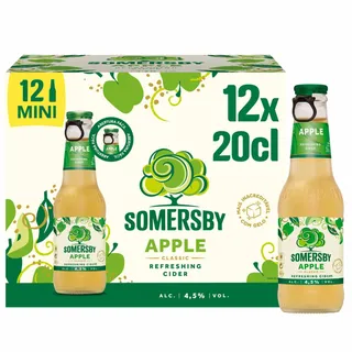 Sidra com Álcool Maçã Pack 12 Somersby
