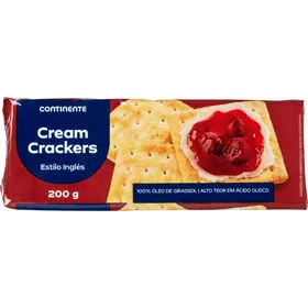 Bolachas Cream Cracker Continente