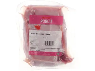 Lombo de porco sem osso vacuo Auchan kg