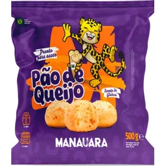 Pão de Queijo embalagem 500 g - Manuara
