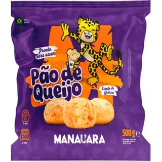 Pão de Queijo embalagem 500 g - Manuara