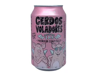 Cerveja Cerdos Voladores ipa lata 0,33 L