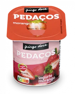 Iogurte Pedaços de Morango Pingo Doce