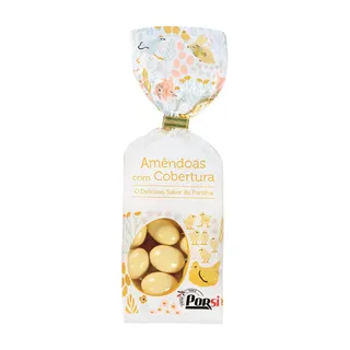 Amêndoas Cobertas com Chocolate Branco PorSi