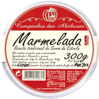 Marmelada embalagem 380 g - Companhia Das Abóboras