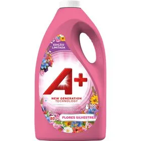 Detergente Máquina Roupa Líquido Flores Silvestres A+