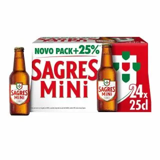 Cerveja Sagres 24x25cl