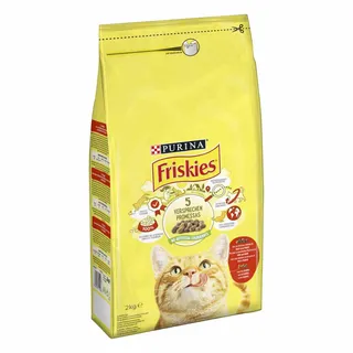 Comida Seca para Gato com Vaca e Frango Purina Friskies