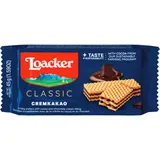 Bolachas Wafers com Recheio de Cacau Loacker