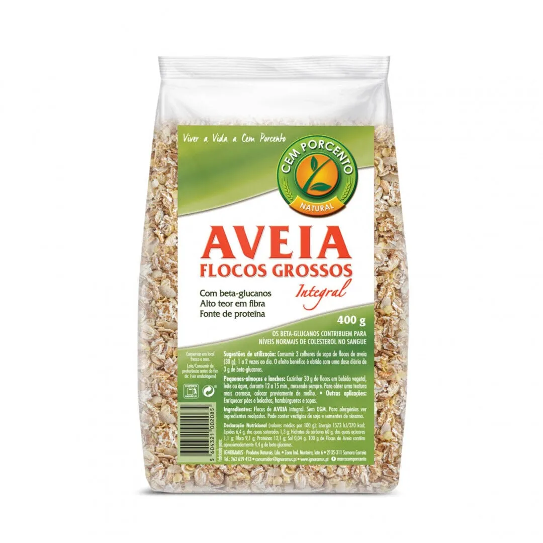 Flocos de Aveia Integral Grossos