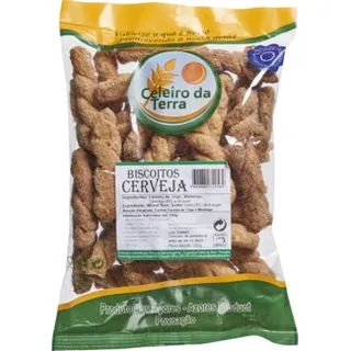 Biscoitos de Cerveja embalagem 250 g - Celeiro Terra