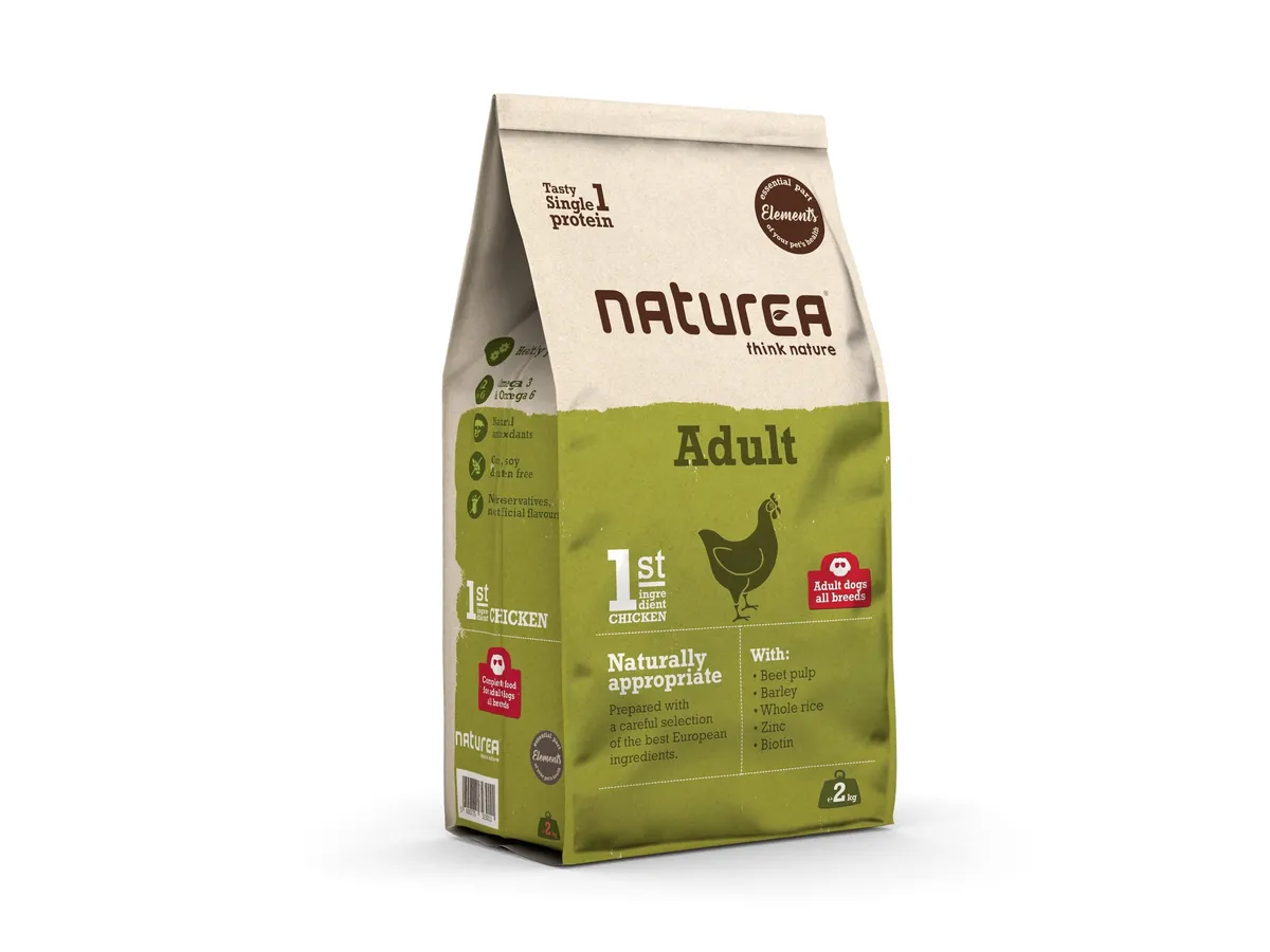 Ração cão Naturea Elements adulto frango 2 kg