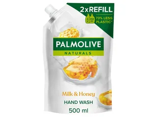 Sabonete líquido Palmolive recarga leite e mel 500 ml