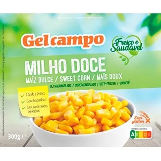 Milho Doce embalagem 300 g - Gelcampo