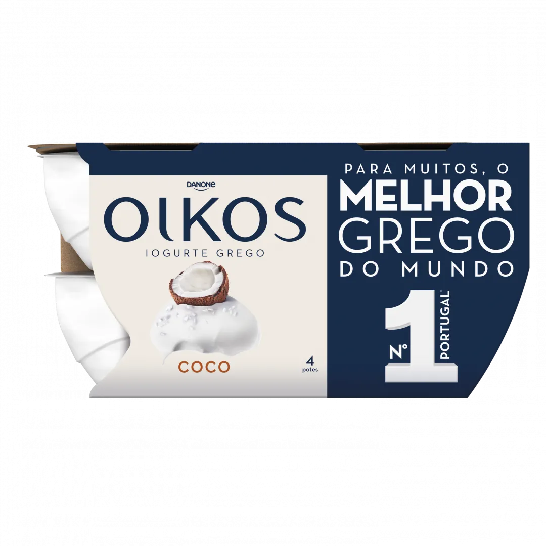 Iogurte Grego Coco Pack 4