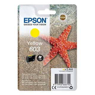 TINTEIRO EPSON 603 AMARELO C13T03U4