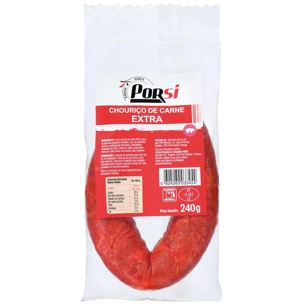 Chouriço de Carne Extra 240g
