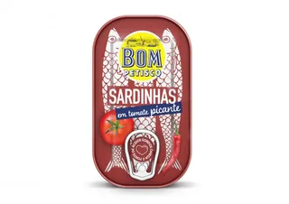 Sardinhas em Tomate Picante Bom Petisco