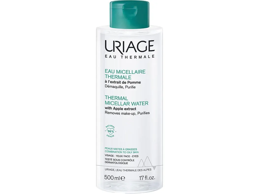 Água micelar Uriage pele oleosa 500 ml