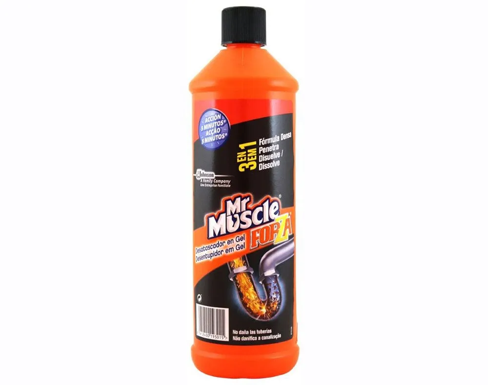 Desentupidor mr. muscle canos forza 1 L