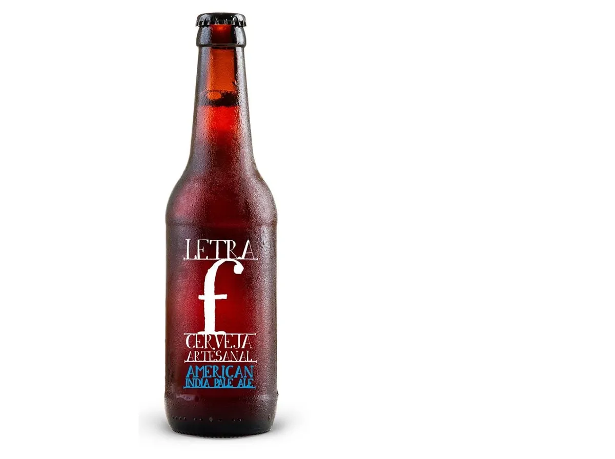 Cerveja Letra F india pale ale 0,33 L