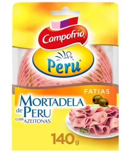 Mortadela de Peru com Azeitona Fatias Campofrio