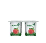 Iogurte Agros aroma morango 4x120 g