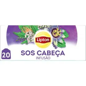 Infusão SOS Cabeça Saquetas Lipton