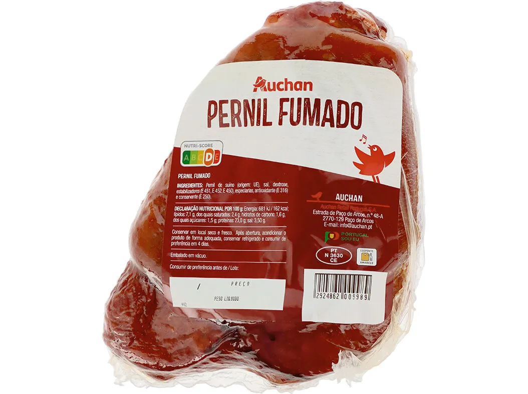 Pernil fumado Auchan kg