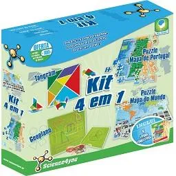 Kit 4 em 1 Science4You