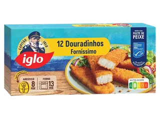 Douradinhos IGLO pescada forníssimo 12un 300 g