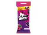 Pastilhas Trident elásticas senses berry 69 g